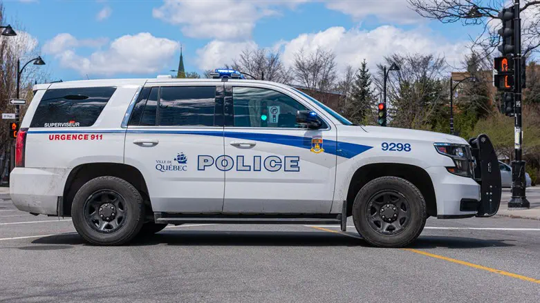 Quebec police vehicle