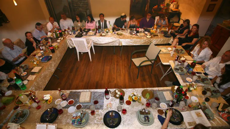 Passover seder (illustrative)
