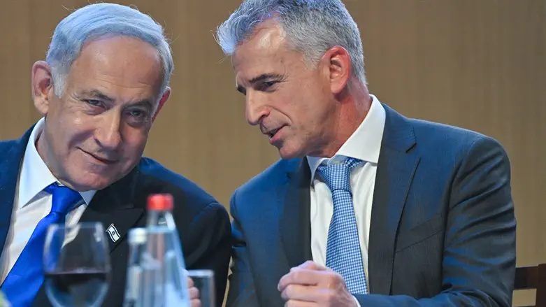 Benjamin Netanyahu and David Barnea