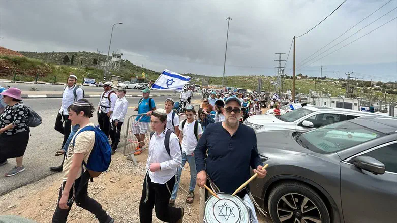 March to Evyatar on Monday