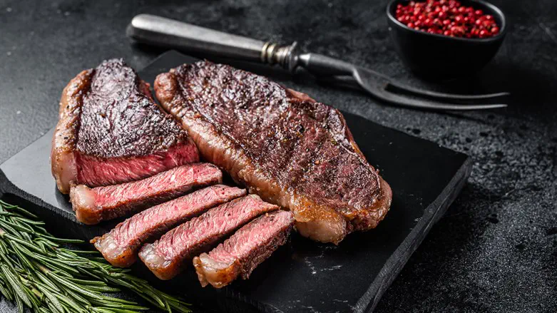 Barbecued meat