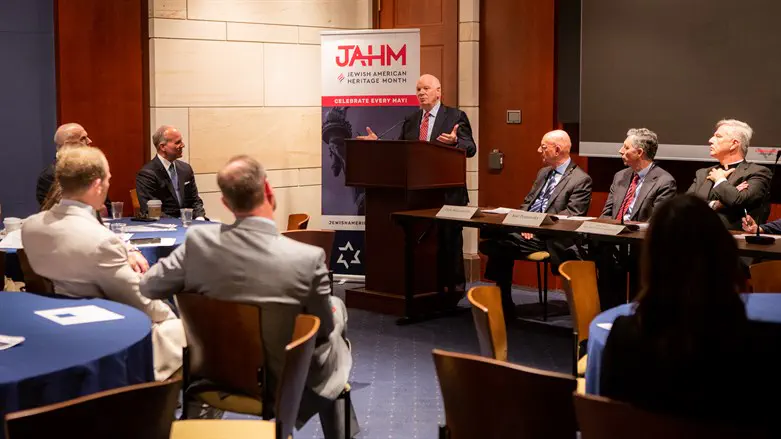 Ben Cardin at the Jewish American Heritage Month Congressional Breakfast