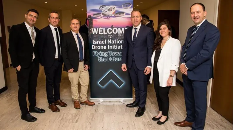 Israel's UN mission presents air delivery drones