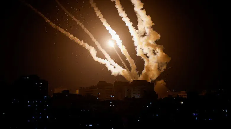 Rocket attack from Gaza