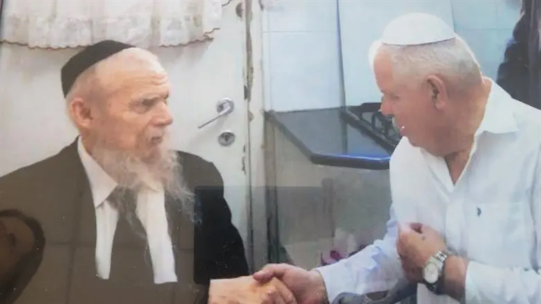 Ronen Plot with Rabbi Gershon Edelstein