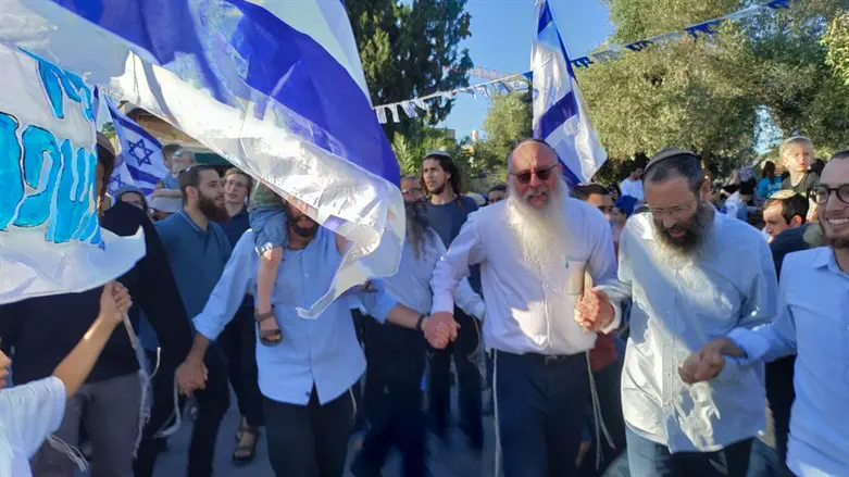 The Family Values rally in Mitzpe Ramon