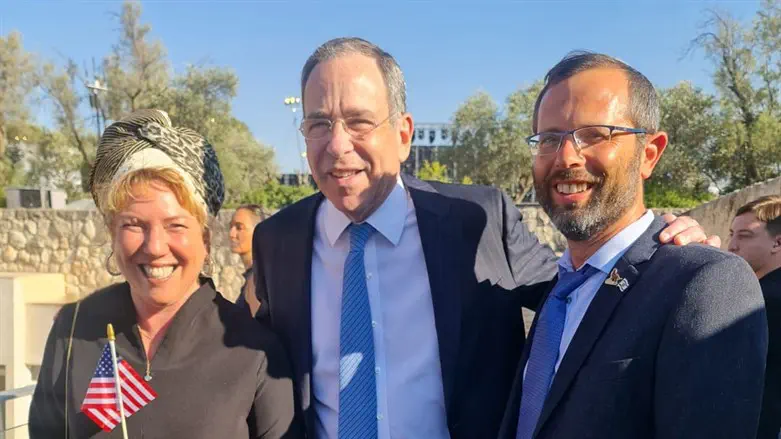 Israel Gantz at US Embassy