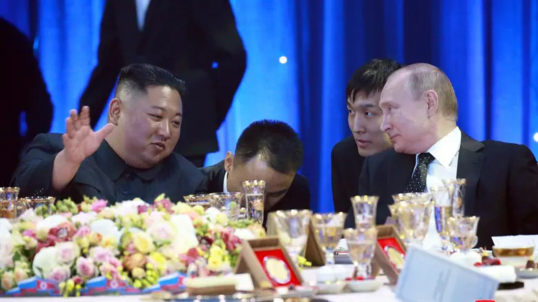 Kim Jong Un and Vladimir Putin