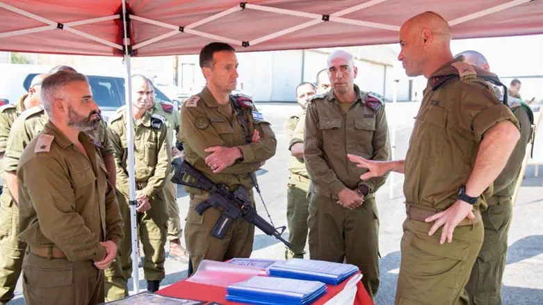 The Chief of Staff in northern Israel