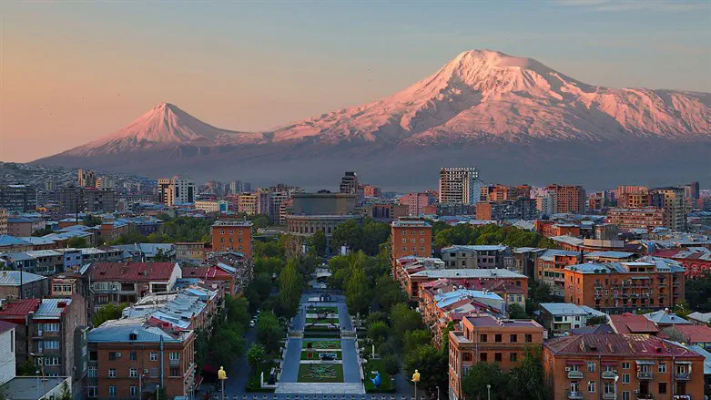 View of Yerevan, Armenia