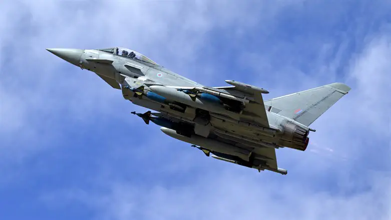 British fighter jet