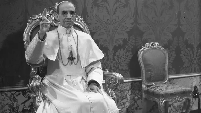Pope Pius XII in an undated file photo from the archives of Osservatore Romano