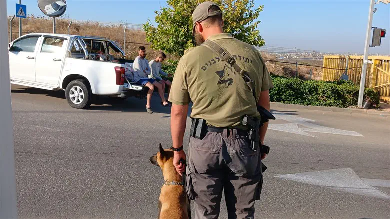 IDU volunteer detains suspects in Tzur Yitzhak