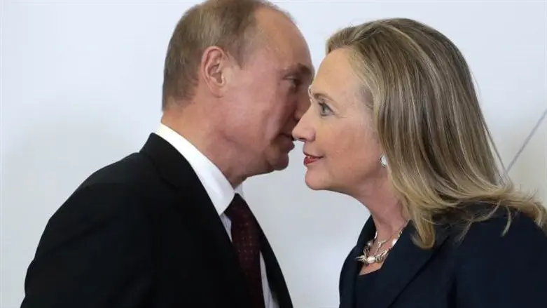 Putin and Clinton in 2012