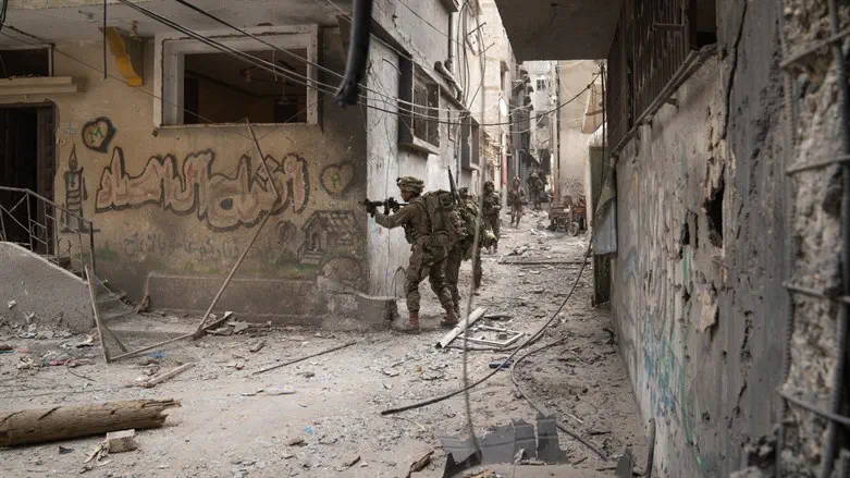 IDF forces in Gaza
