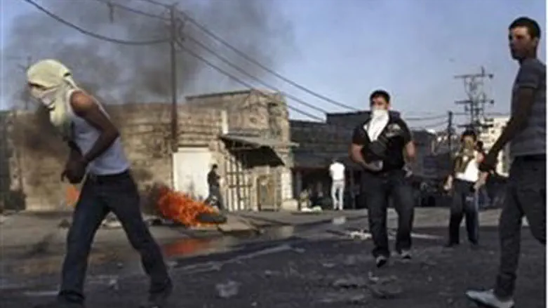 Riot in Shuafat, Jerusalem