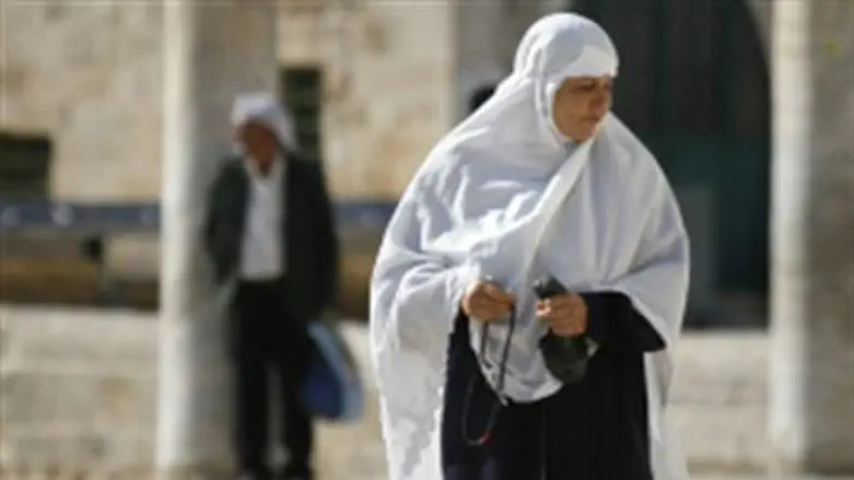 Muslim woman (not directly related to subject