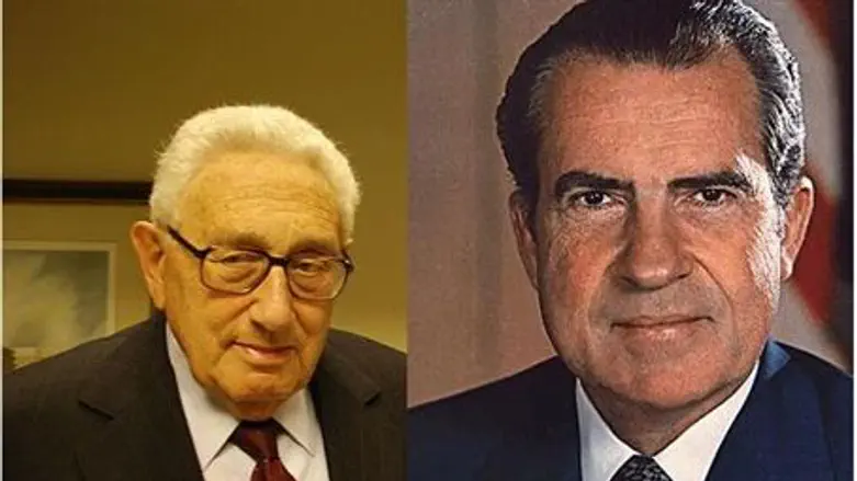Secy Henry Kissinger and Pres. Richard Nixon