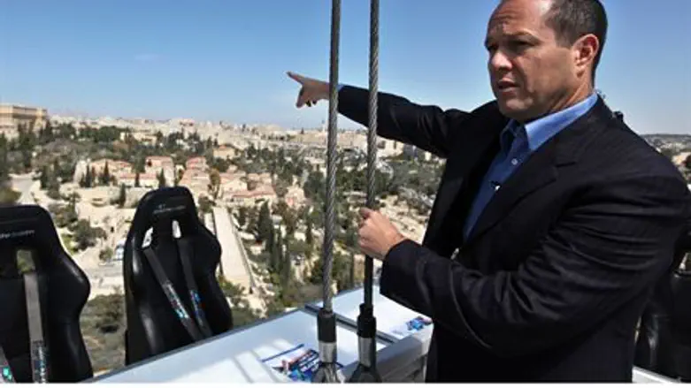 Jerusalem Mayor Nir Barkat at  