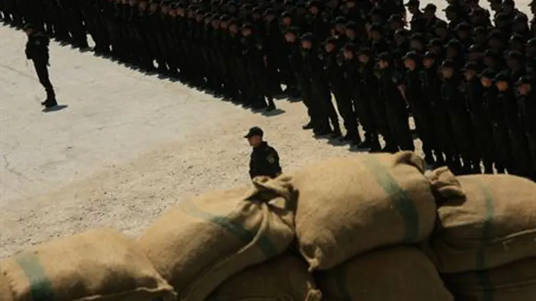 PA Police in Jenin