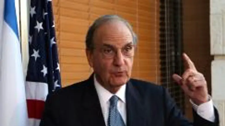 Obama's Middle East envoy George Mitchell