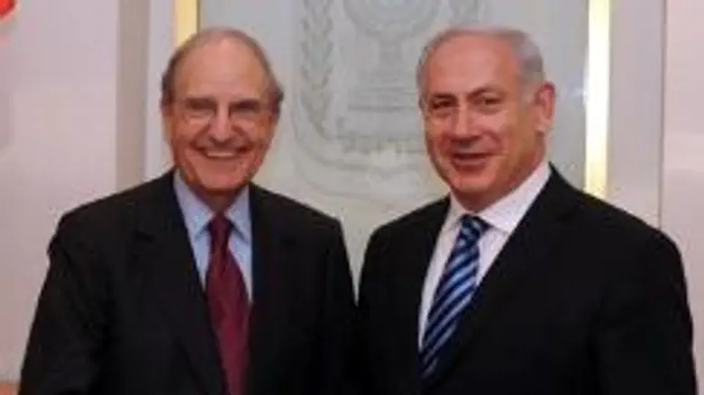 Mitchell and Netanyahu on Sunday