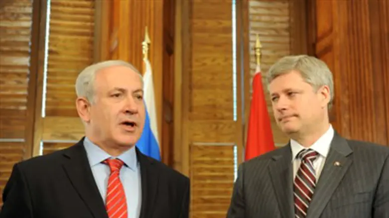 Netanyahu and Harper