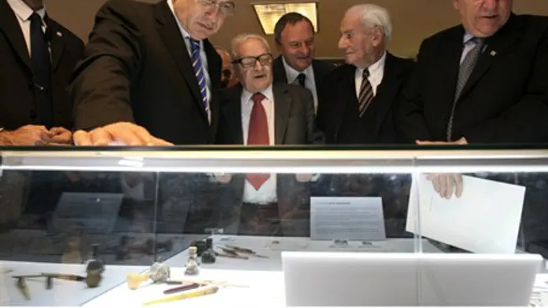 Prime Minister Netanyahu at Eichmann exhibit