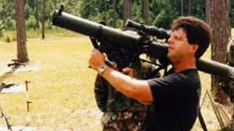 shoulder-fired anti-tank missile