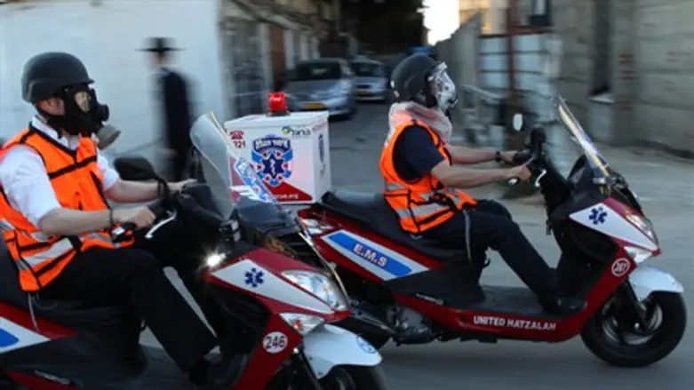 United Hatzalah in action