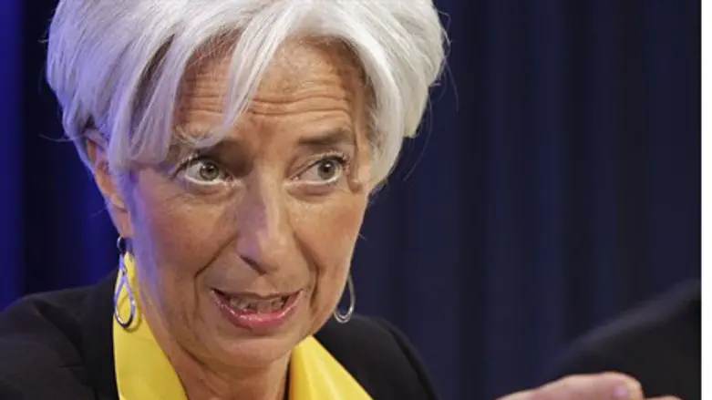 IMF managing director Christine Laguarde