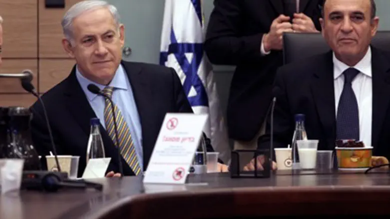 Netanyahu and Mofaz