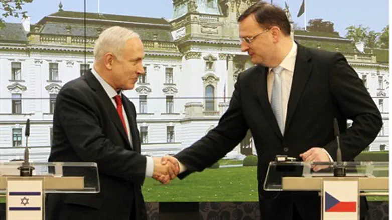 Netanyahu and Necas