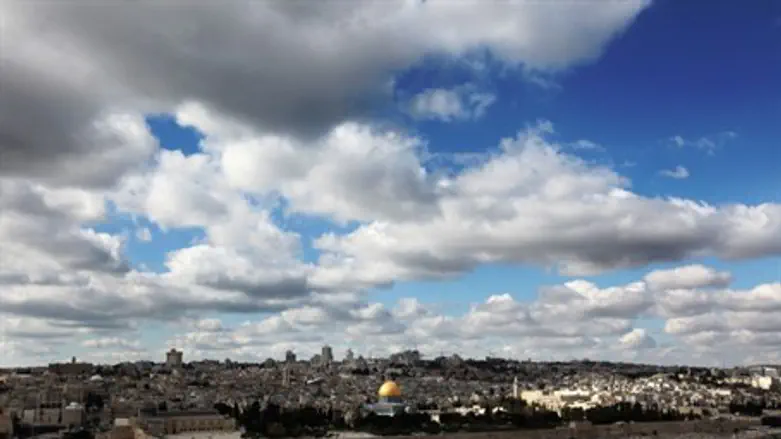 A view of Jerusalem from the Mount of Olives