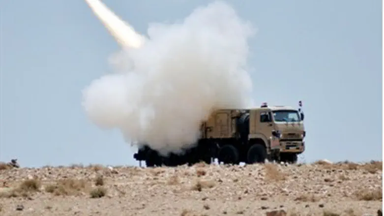 missile launched during military exercise by