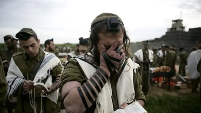 Hareidi-religious IDF soldiers