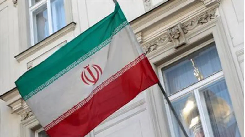 The Iranian flag (illustrative)