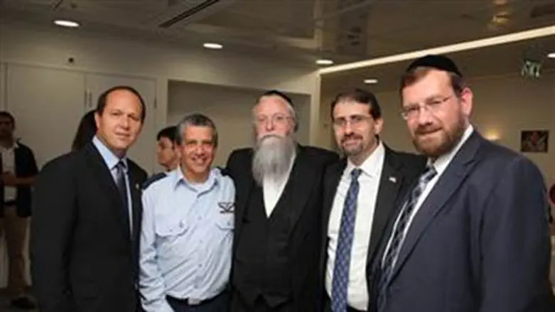 Dedicating a new ALEH school in Jerusalem