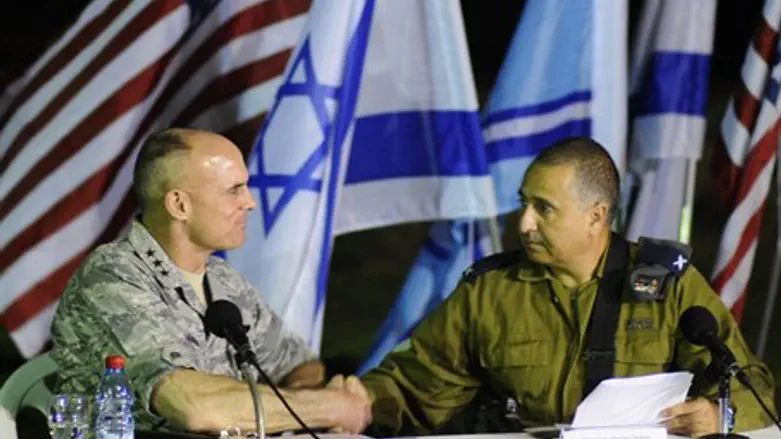 U.S., Israeli commanders