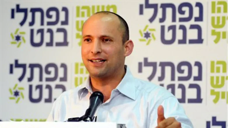 Bennet during his victory speech