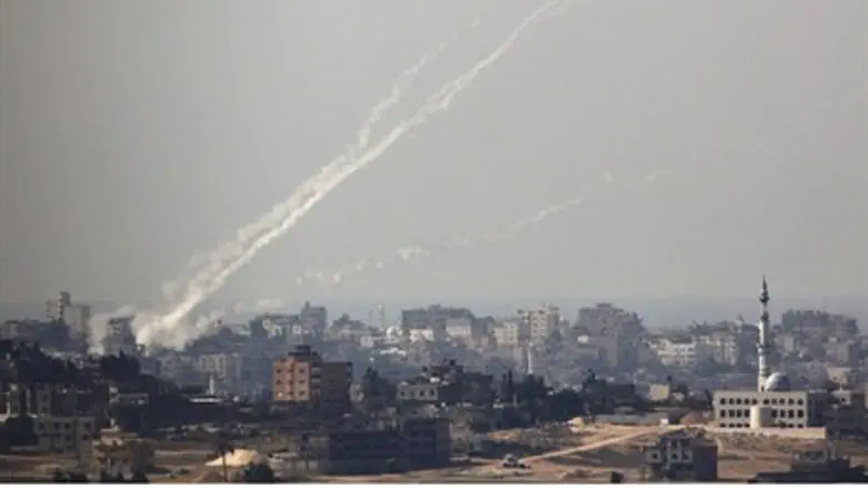 Rockets fired from Gaza (file)