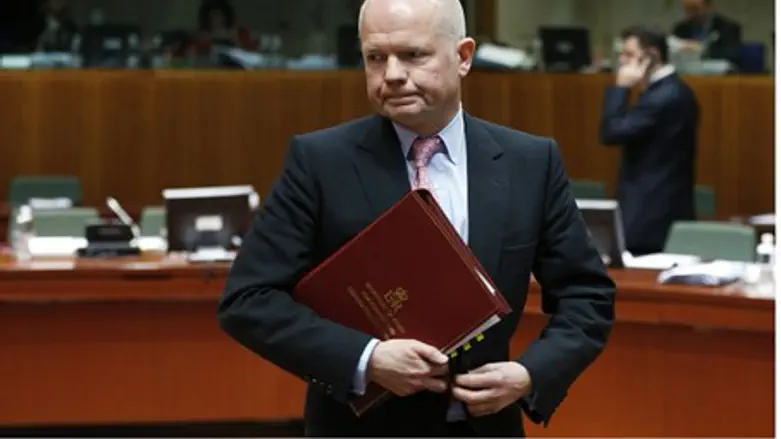 British Foreign Secretary Hague