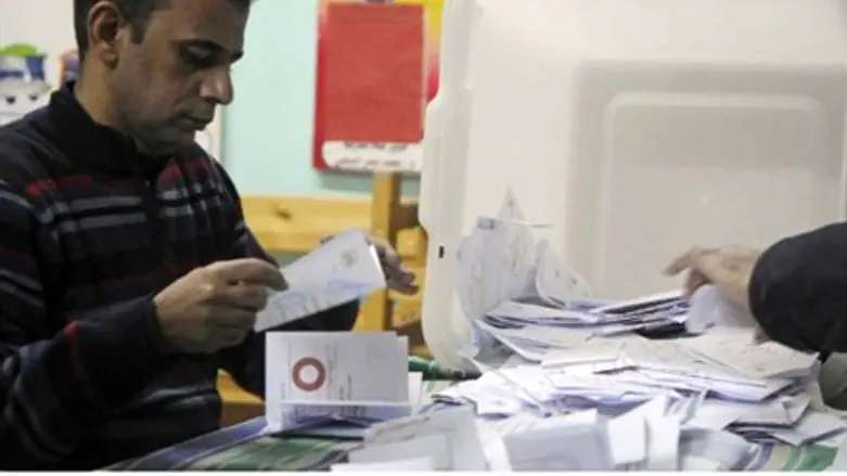 Counting votes in Egypt