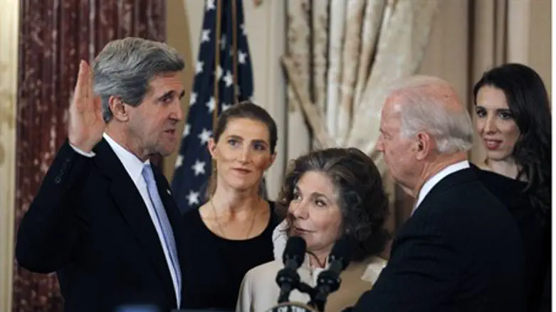 John Kerry sworn-in as Secretary of State by