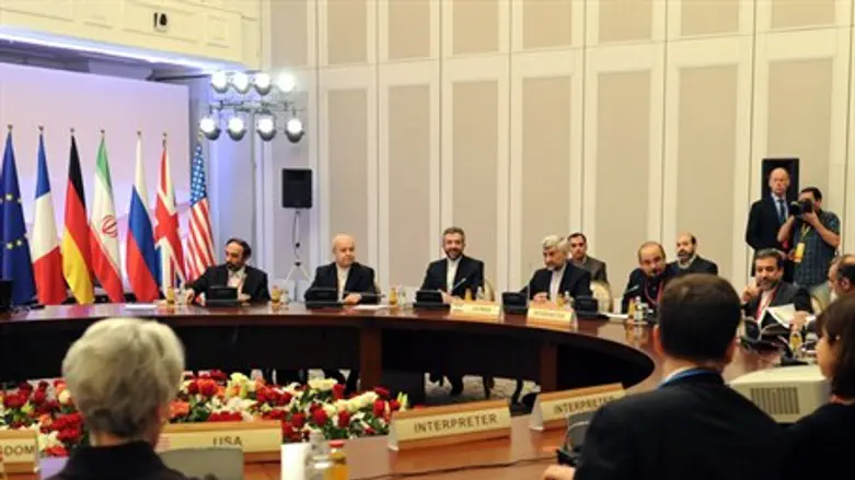 Iran's representatives take part in talks in 