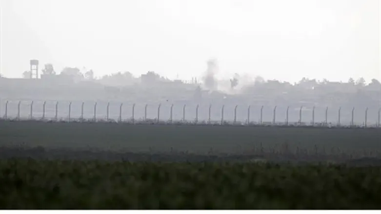 Israel-Syria ceasefire line on Golan Heights