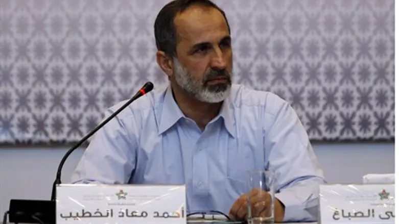 SNC Pres. Mouaz al-Khatib