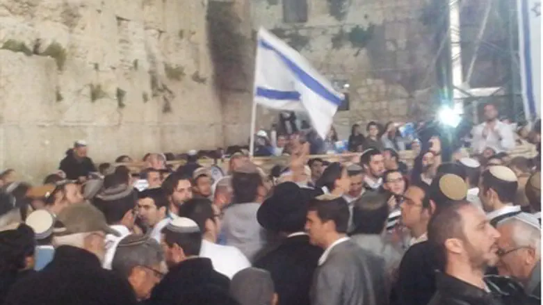 Celebrations at the Kotel