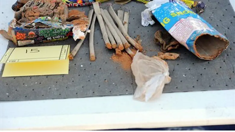 Bomb cache (illustrative)