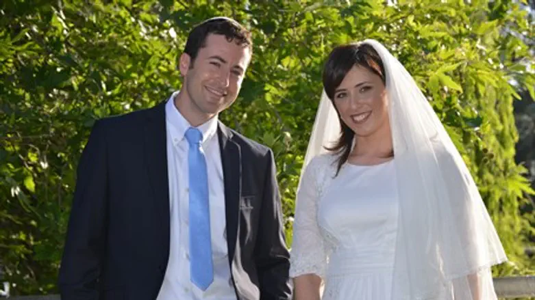 MK Tzippy Hotovely and her new husband before